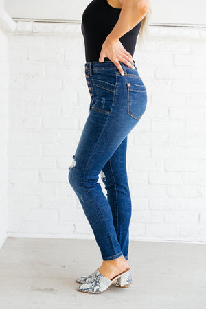 Patch Of Cargo Judy Blue Skinnies