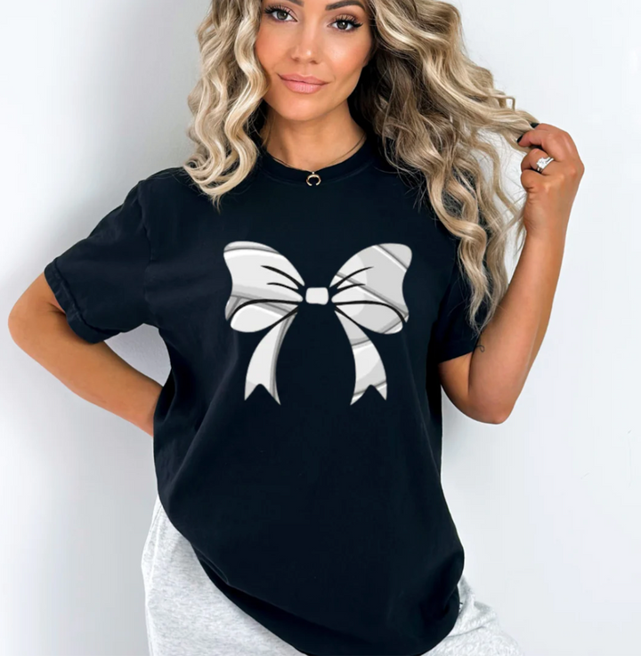 Wrapped in a Bow Sports Mama Tee