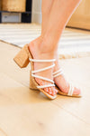 Corkys Walk the Walk Strappy Sandal in Ivory