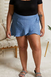 Hailey & Co Times Square Full Size Mini Skort OW