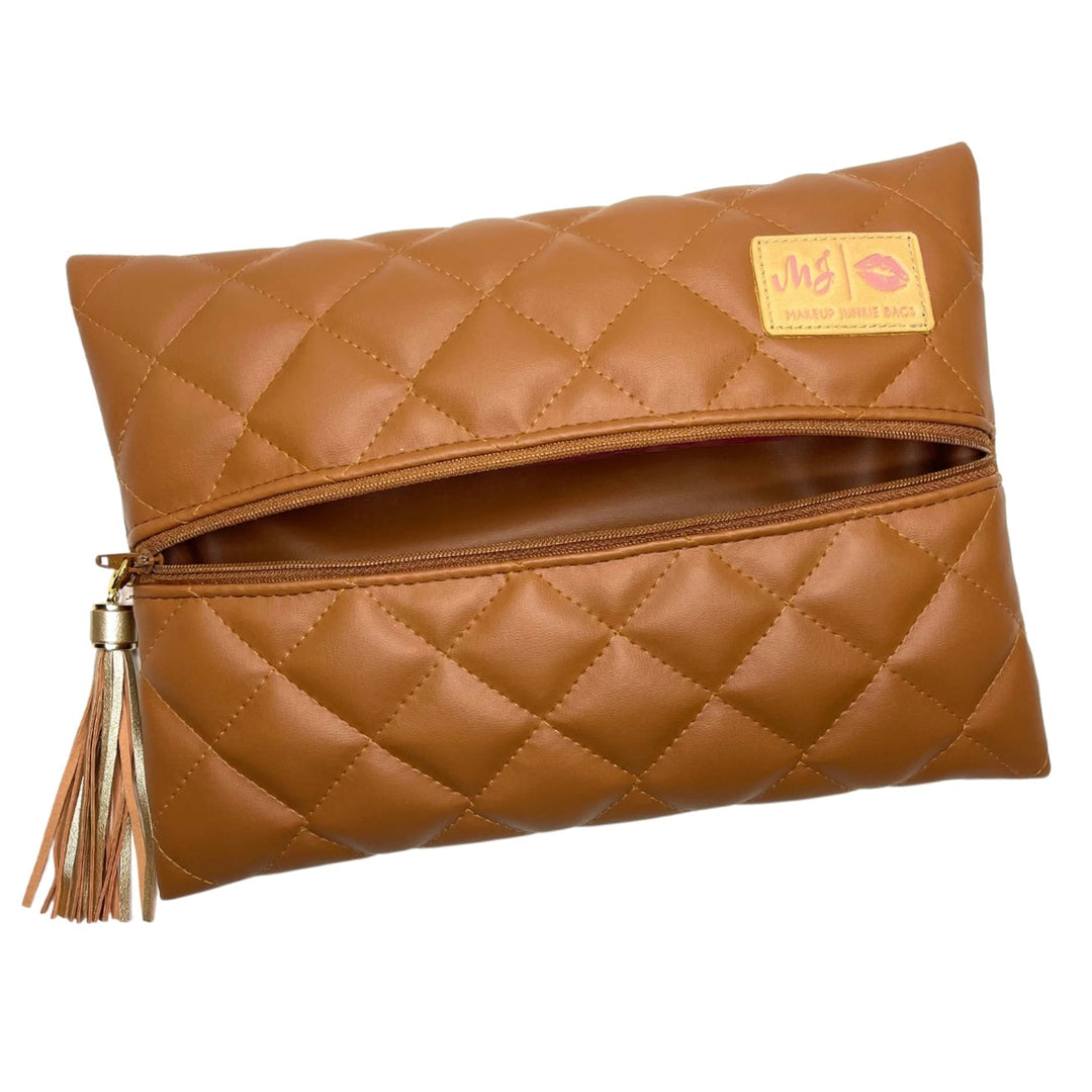 LIVE BOX- Quilted Cognac